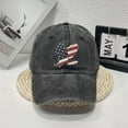 thumbnail image 2 of IROINNID Red White and Blue Hairy Headband for 4th of July, Independence Day Hip Hop Celebrations, 2 of 3