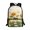 Sunflower Frog, variant on Uourmeti Pink Splatter Pattern Zippered Daypack for Daily Use School, Durable Non Fade Polyester Backpack Comfort Straps School Backpack