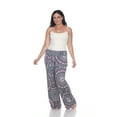thumbnail image 2 of Women's Plus Size Multicolor Geometric Palazzo Pants, 2 of 6