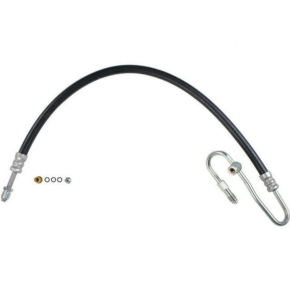 Power Steering Pressure Line Hose Assembly - Compatible with 2002 - 2008 Dodge Ram 1500 without Hydroboost 2003 2004 2005 2006 2007