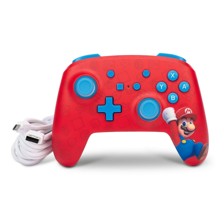 Super Mario Powera Wireless Gamecube Controller For Nintendo