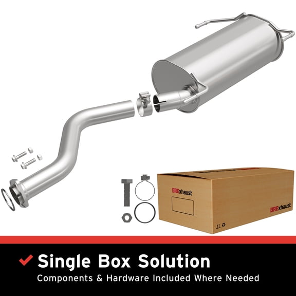 BRExhaust OE Replacement Exhaust System Kit 106-0372: Compatible with 1994-1996 Toyota Previa 2.4L