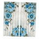 thumbnail image 2 of 2 piezas Cortinas opacas modernas Cortinas para ventanas Cortinas con ojales Poliéster Privacidad Impreso para dormitorio Hogar Decoraciones Magnolia, 2 of 7