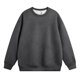 thumbnail image 1 of Blusas y camisas de manga larga con cuello redondo para hombre, sudadera holgada con cuello redondo de color liso, blusa de poliéster para hombre, 1 of 3