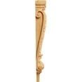 thumbnail image 3 of Ekena Millwork 6 1/4"W x 3"D x 22"H Large Acanthus Pilaster Corbel, Red Oak, 3 of 4