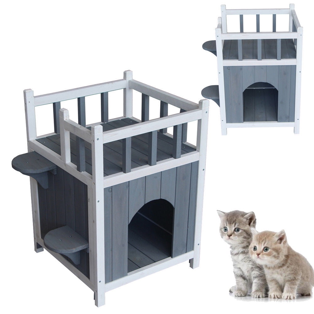 trixie wooden cat home and litter box
