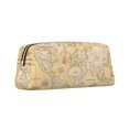 thumbnail image 2 of Goofa World Map Pattern Leather Pencil Case, Pencil Pouch, Pencil Bag, Pen Case, Pen Pouch, Pen Bag, Pencil Pouches, Pencil Bags,College Pencil Case, 2 of 7