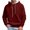 Wine, variant on Vedolay Hoodies Men Long Sleeve Crew Neck Shirt Khaki,L