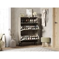 thumbnail image 5 of Tolead Wooden Shoe Cabinet with 3 Flip Drawers, Gray, 5 of 9