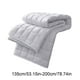 thumbnail image 3 of Colchón De Fibra, Protector De Cama Plegable, Mayor Soporte Y Suavidad, Comodidad Transpirable, Absorbe La Humedad, Fácil De Guardar Y Transportar, 3 of 7