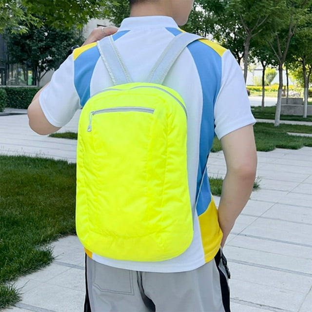 PRETXORVE Sac à Dos Pliable Extérieur Portable Sac de Sport Grande Capacité Sac à Dos de Voyage