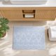 thumbnail image 5 of Embossed Floral Bath Mats And Towels For Bathroom Entrances And Indoor Floors, 5 of 7