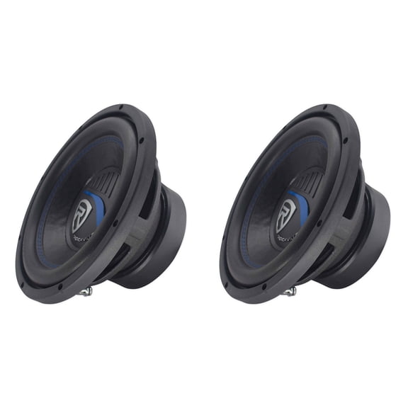 (2) Rockville K5 W10K5S4 10" 1200 Watt 4 Ohm Car Audio Subwoofers CEA Rated Subs