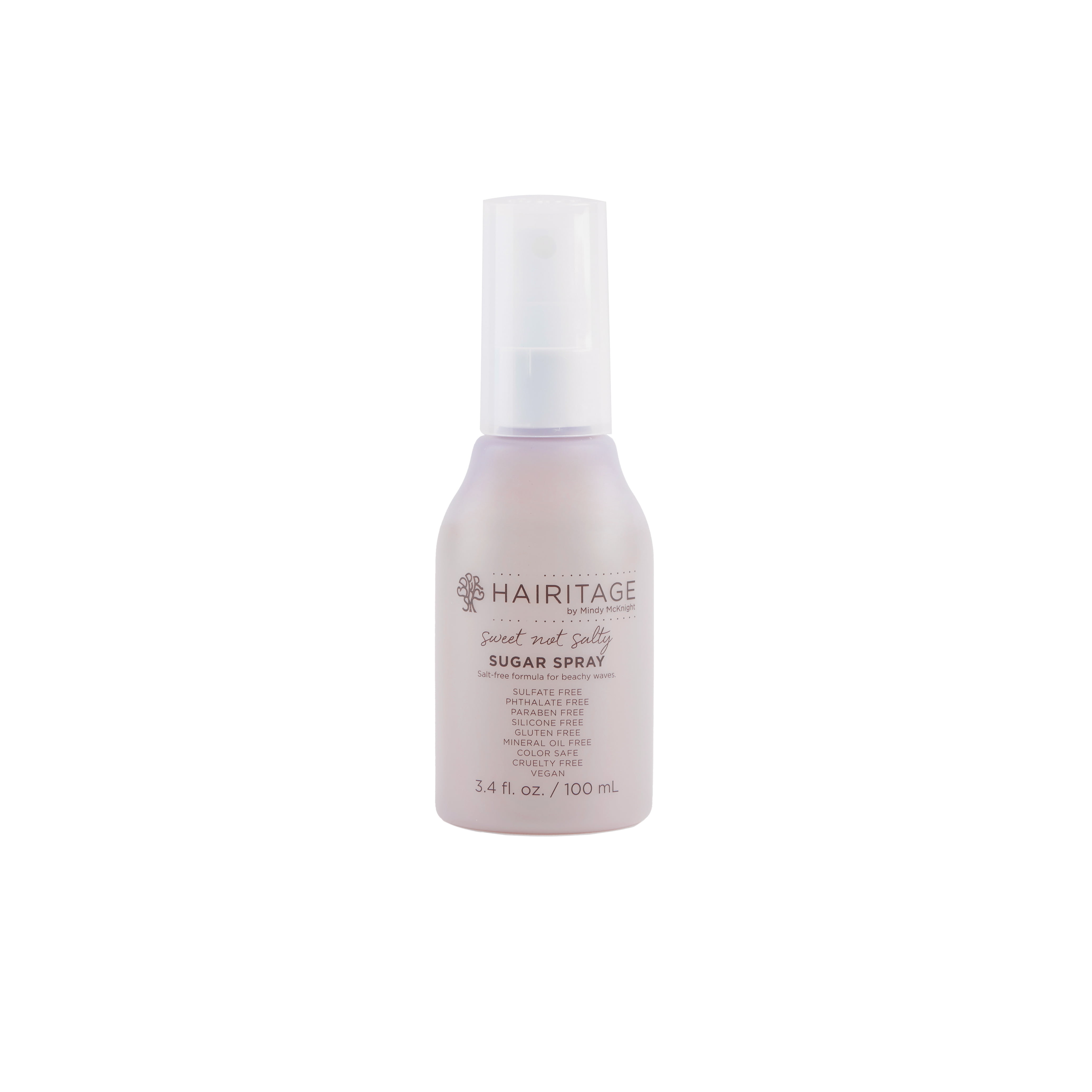 Hairitage Sweet Not Salty Sugar Texturizer Spray | Hair Styling Product for Women & Men, 3.4 fl oz