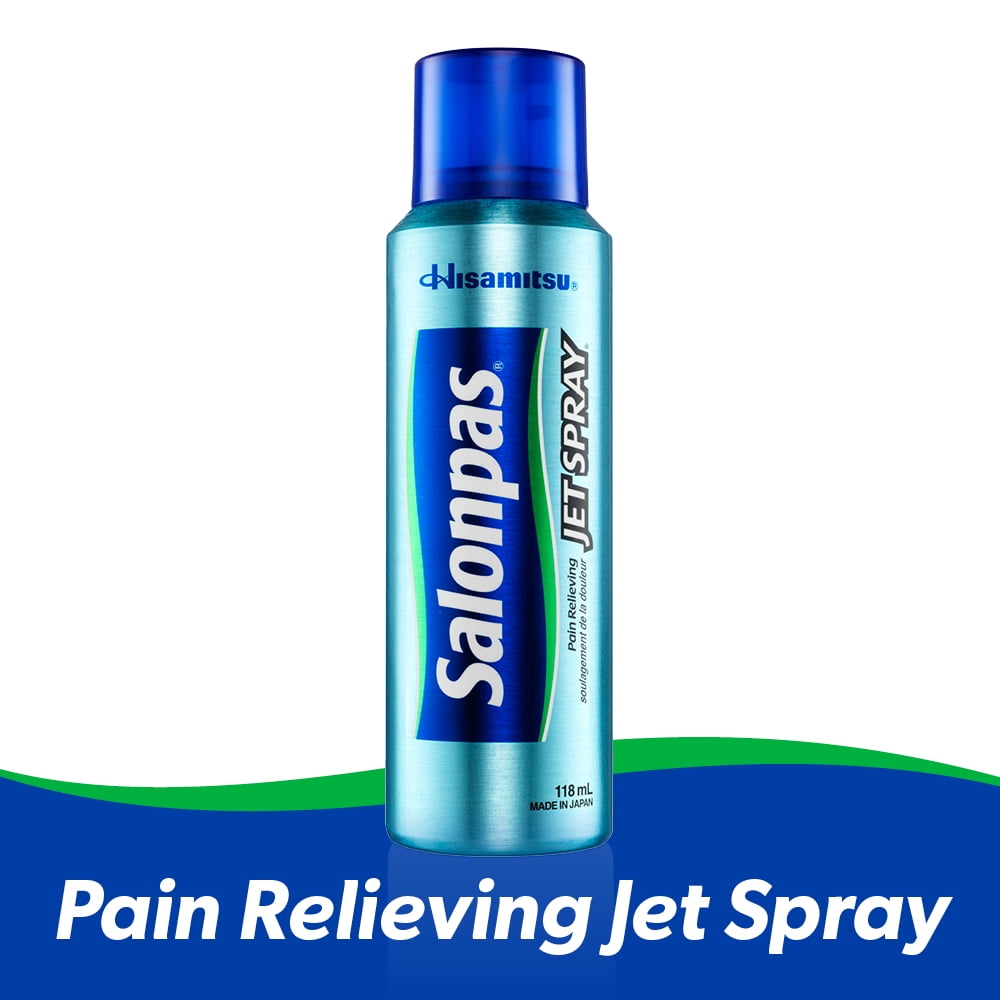 Salonpas Pain Relieving Jet Spray, 4 Ounces