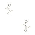 thumbnail image 2 of Greeniant Professional Metal Trumpet 3rd Valve Slide Hook Finger Tools Pull Pulling Tensile Ring Resistance Repairing Maintenance Strong 2piezas, 2 of 6