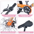 thumbnail image 7 of RAISTYW 27 inch Mountain Bike 21 Speed, Aluminum Frame Bicycle for Women with Disc Brake, Suspension Fork, White, 7 of 7