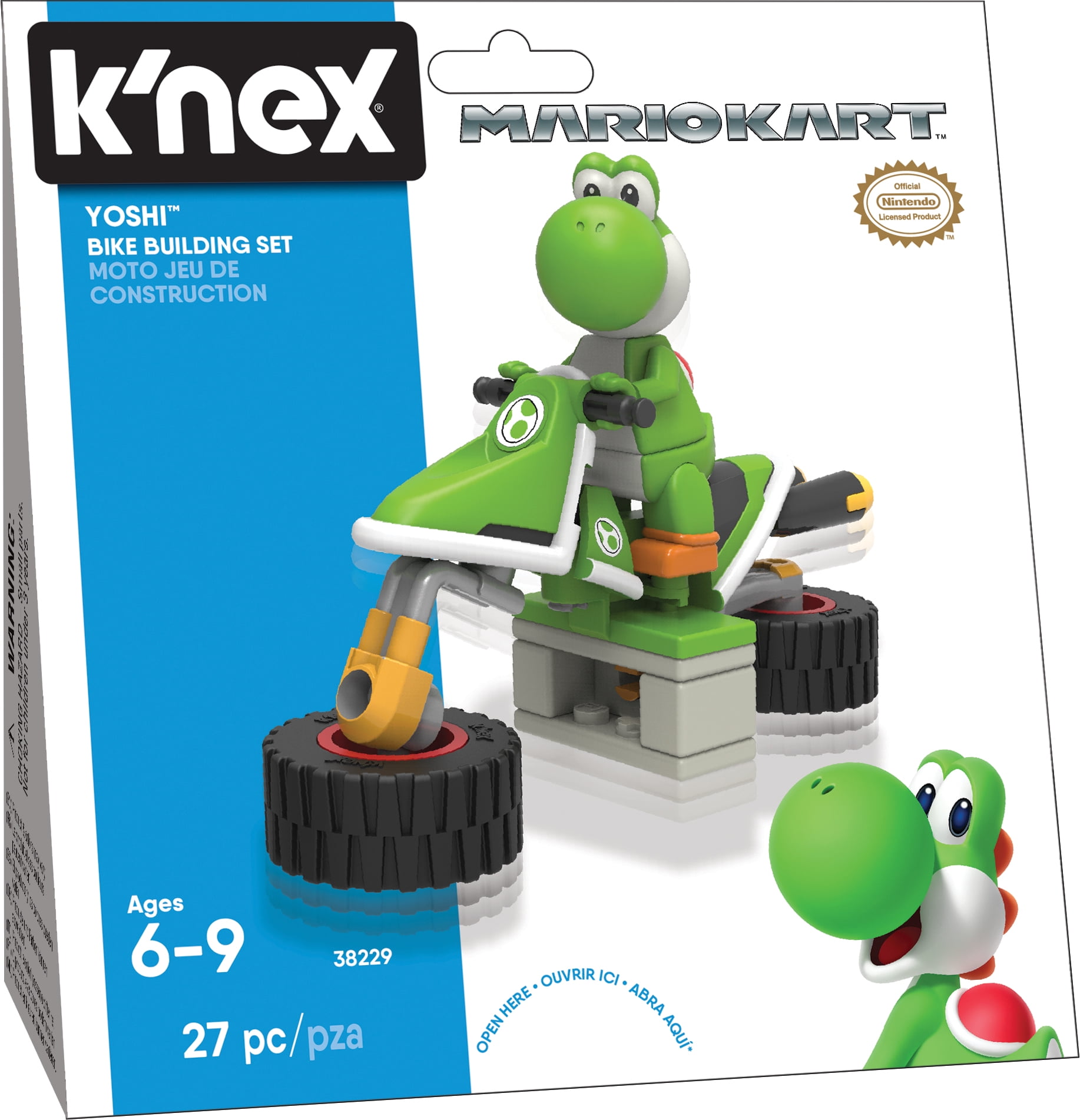 よしき グッズセット K'Nex - Brandclub - K'NEX Mario Kart Yoshi Bike Building Set