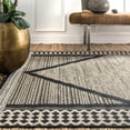 thumbnail image 5 of nuLOOM Indoor/Outdoor Modern Diamond Carolyn Area Rug, 9' x 12' 6", Carolyn Grey, 5 of 5