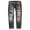 Black, variant on Vedolay Jeans for Women Casual Summer Mid Rise Distressed Jeans with Pockets BU1,L