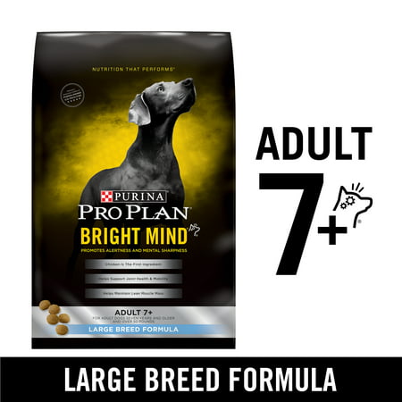 Purina Pro Plan Large Breed Senior Dry Dog Food, BRIGHT MIND Large Breed Formula - 30 lb.