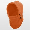thumbnail image 2 of Baberdicy Ski Mask Face Mask Winter  Outdoor Riding Windproof Fleece Hood Mask Thick Warm Snow Cap Mask Eye Mask Orange, 2 of 5
