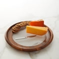 thumbnail image 4 of Nambe Cooper Cheese Tray with Knife, Brown, 4 of 6