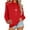 #122-Red, variant on Craaazy Valentines Shirt for Women Cute Love Heart Printed Long Sleeve Crewneck Loose Sweatshirt Gifts