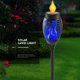 thumbnail image 3 of Luz solar al aire libre Encendido/apagado automático IP65 Luz de jardín impermeable Llama parpadeante, 3 of 9