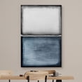 thumbnail image 3 of wall26 Canvas Print Wall Art Pastel White Blue Grunge Geometric Blocks Abstract Shapes Illustrations Modern Art Decorative Minimal Relax/Calm Zen for Living Room, Bedroom, Office - 12x18 inches, 3 of 5