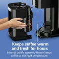 thumbnail image 4 of Hamilton Beach One Press 14-Cup Programmable Drip Coffee Maker Machine with Glass Coffee Pot, Black, 4 of 9