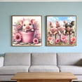thumbnail image 5 of CSZPPQAF Diamond Art Painting Kits,2-Pack Little Pig Art Craft Full Round Drill,13.8"×13.8", 5 of 7