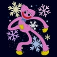 thumbnail image 2 of Mens Poppy Playtime Kissy Missy Snowflakes T Shirt, 2 of 5