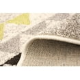 thumbnail image 3 of Tapis ECARPETGALLERY Remi Ivoire & Vert, 3 of 9