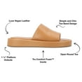 thumbnail image 5 of Journee Collection Womens Denrie Tru Comfort Foam Slide Flatform Sandals, 5 of 7