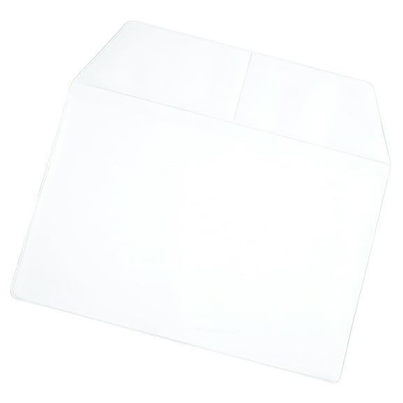 SSWBasics Dealership Document Wallet - White - 10ʺW x 6 5/8ʺH  - Pack of 10