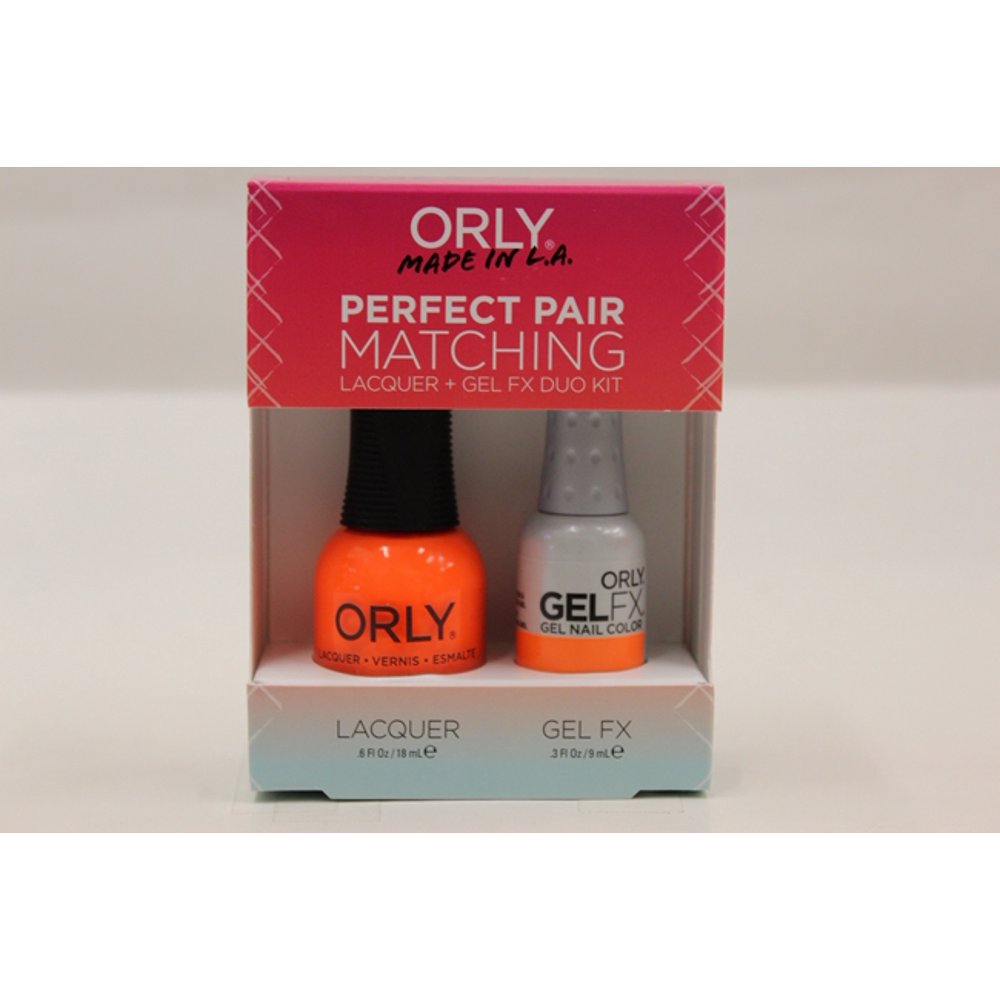 ORLY Nail Lacquer Duo Kit Melt Your Popsicle(Lacq + Gel) Walmart