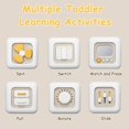 thumbnail image 4 of Education Toy Travel Activity Busy Cube Movement Skills Toy First Birthday Busy Hand Grip Cube Six Polyhedra Puzzle games White, 4 of 8