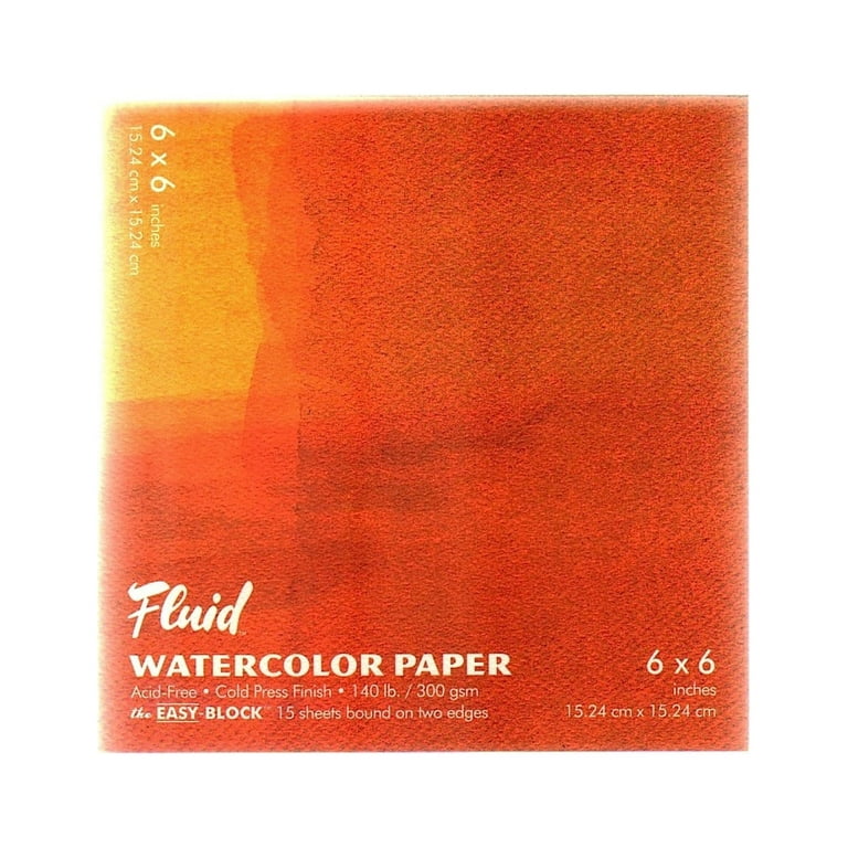 MEEDEN 10x7 Cold Press Watercolor Paper Pad 20 Sheets