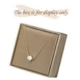 thumbnail image 3 of Collier pour Dames Mode Design Spécial Diamant Brillant Acier Titane Collier de Clavicule Collier Croix pour Femmes, 3 of 5