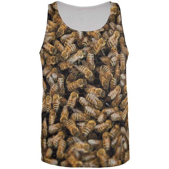 Bees All Over Adult Tank Top