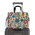 thumbnail image 2 of FORMRS 16" Laptop Bag Carrying Sleeve Case with Handle Travel Shoulder Briefcase, Vibrant Floral, 2 of 8