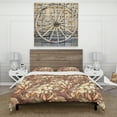 thumbnail image 2 of Designart 'Pattern with Exotic Flowers' Tropical Duvet Cover Set, 2 of 4