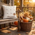 thumbnail image 4 of Pumpkin Embroidery Throw Pillow Cover Pumpkin Letter Decorative Square Sofa Cushion Cover Fall Farmhouse Couch Decor by OVFUIZ, 4 of 8