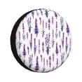 thumbnail image 1 of Fotbe Lavender Flowers Funda de Llanta de Repuesto con Estampado, Engrosada, Ajuste Universal para Jeep, Remolque, RV, SUV, Camión-15 inch, 1 of 6