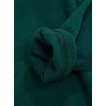 thumbnail image 6 of YiZYiF Kids Toddlers Girls Turtleneck Thermal Tops Long Sleeves Warm Tops Base Shirt,Sizes 2-12 Green-A 160, 6 of 7