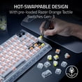thumbnail image 2 of Keyboard Razer BlackWidow V4 75% Hot-Swappable RGB, 2 of 9