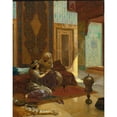 thumbnail image 2 of Rudolf Ernst 15x18 Black Ornate Wood Framed Double Matted Museum Art Print Titled - Favorite, 2 of 5