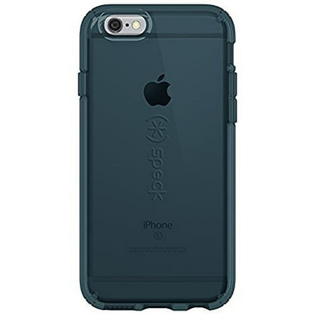 Speck CandyShell Clear iPhone 6/6S Plus Case - Rainstorm Blue - Walmart.com