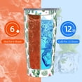 thumbnail image 4 of Cactus Tumbler with Lid and Straw, 20 Oz Stainless Cup Steel Insulated Water Bottle Travel Coffee Mug, 4 of 7